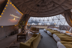 スカイシアタードーム4ベッド【ファイヤーピット付き】（約38㎡）