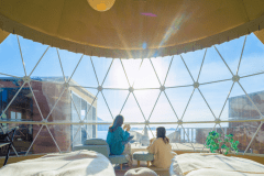 オーシャンドーム2ベッド【ガーデン&ファイヤーピット付き】（約38㎡）