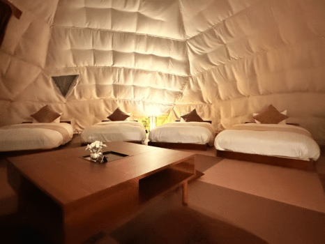Japanese-style forest dome 【 4 beds・38 square meters 】