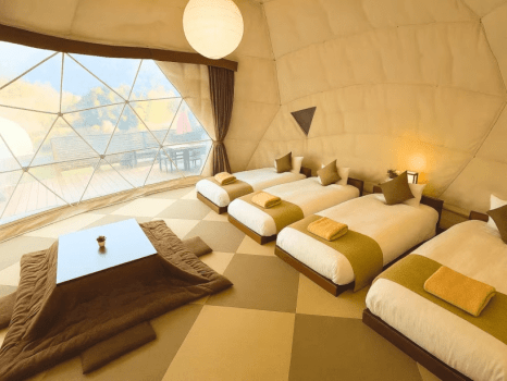 Japanese-style forest dome 【 4 beds・38 square meters 】