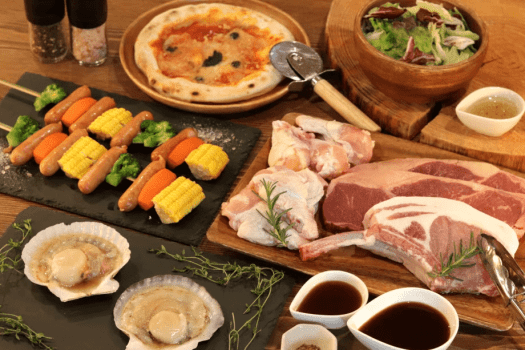 【1泊2食】ボリューム満点BBQプラン 〜本格グリルで焼くアメリカンBBQ〜