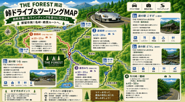 車好き＆バイク好き必見！愛車と過ごせる森時間プラン【選べるお食事タイプ】