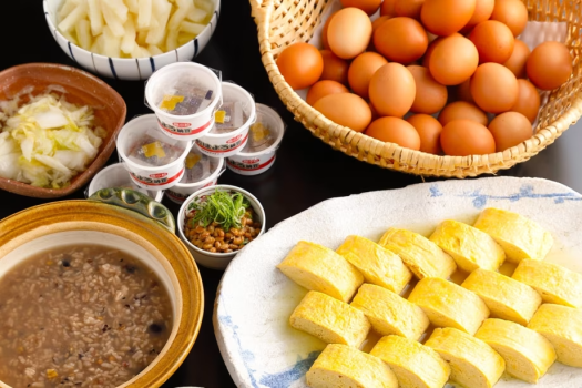 朝食はヘルシーなミニバイキング付※画像はイメージ