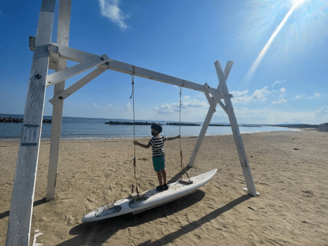 ビーチでワイワイ持ち込みBBQ！海辺の贅沢24時間リョカンピングプラン／BBQウェーバー無料貸出【食事なし】