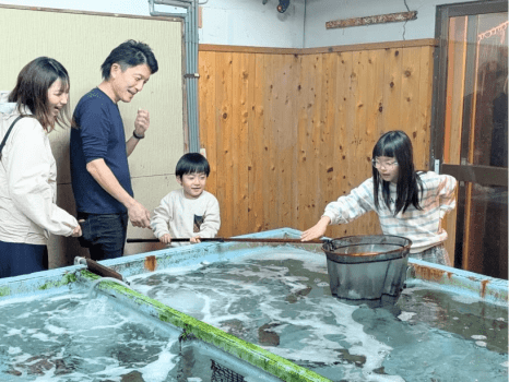 ＜平日がお得＞鯛が踊って鮑も踊るお肉がじゅうじゅう心が躍る～鯛すくい体験（活き造り）＋鮑踊り焼き＋ステーキ！限定グルメプラン【1泊夕食付】