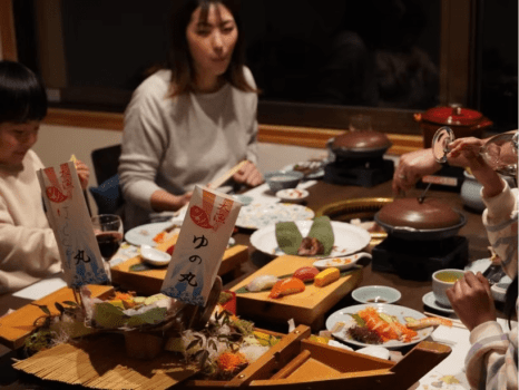 ＜平日がお得＞鯛が踊って鮑も踊るお肉がじゅうじゅう心が躍る～鯛すくい体験（活き造り）＋鮑踊り焼き＋ステーキ！限定グルメプラン【1泊夕食付】