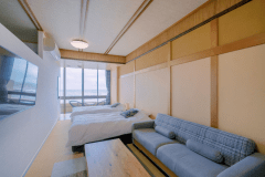 ＜２F＞和モダンビューバス付ツイン客室／約42㎡／2名まで｜205/206