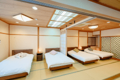 ＜２F＞和モダンビューバス付フォース客室／89㎡／6名まで｜204