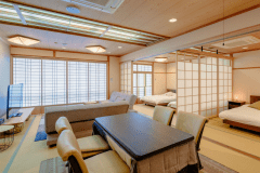 ＜２F＞和モダンビューバス付フォース客室／89㎡／6名まで｜204