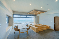 【４F】フロア貸切！オーシャンビュープレミアムルーム（専用サウナ＆スパ）238㎡／10名まで／401