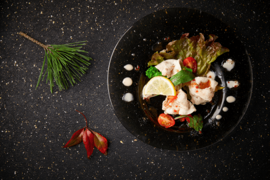 八鹿豚しゃぶサラダ