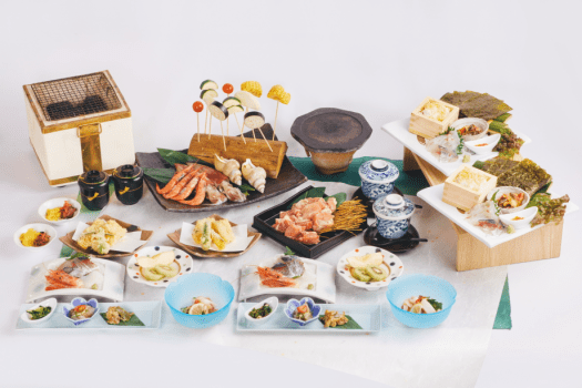 ファミリープラン　お献立　※写真は2名様分の内容です