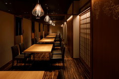 食事処-季-　個室テーブル席でゆったりとプライベートにお楽しみいただけます