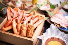 春の海会席　～香住ガニや香住の旬魚、地元野菜など香住の食材をふんだんに～