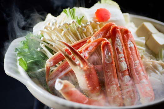 【定番】～迷ったらこれ。カニの定番を贅沢に～　焼・刺・鍋のひとり蟹1.5匹　『ベーシックプラン』