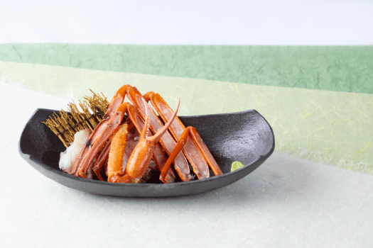 【仲買人厳選】「タグ付き香住ガニ」を焼・鍋・刺・蒸の豪快に2匹　～『春の香住ガニフルコース』～