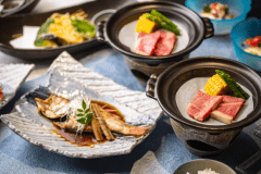 【定番】★『夏の海会席』～新鮮な旬の魚介類を中心に「ノドグロの煮付け」や「但馬牛の陶板焼き」も付いた多彩なプラン！