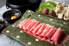 【大人2名様限定】リピーターのお客様にしかお出ししていなかった、トロける『おおいた和牛サーロインのすき焼き』プラン