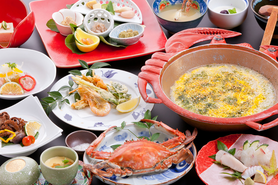 【超贅沢！有明の海鮮うまいもん大集合】焼カニ付！竹崎カニ会席！