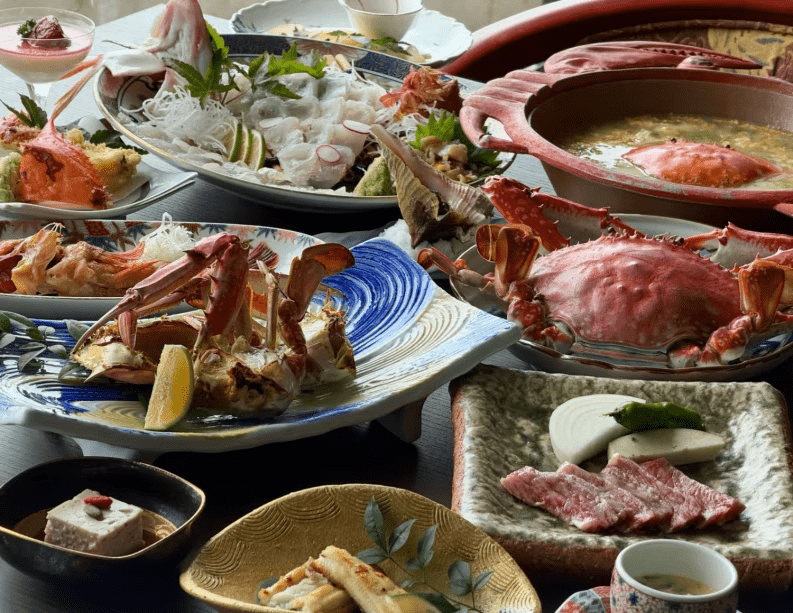 <期間限定>佐賀牛付き!!【超超贅沢!有明の海鮮うまいもん大集合】焼カニ・茹でガニ付!竹崎カニ会席 <期間限定>佐賀牛付き!!【超超贅沢!有明の海鮮うまいもん大集合】焼カニ・茹でガニ付!竹崎カニ会席