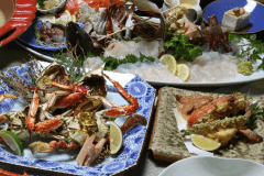 ＜有明・佐賀の名物大集合＞ランクアップ！竹崎の焼きカニ・脱皮ガニ・有明海産牡蠣・佐賀牛付会席コース