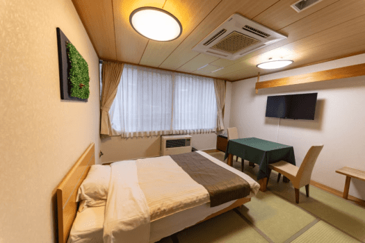 【106号室】バス・トイレ付のシングルルームです