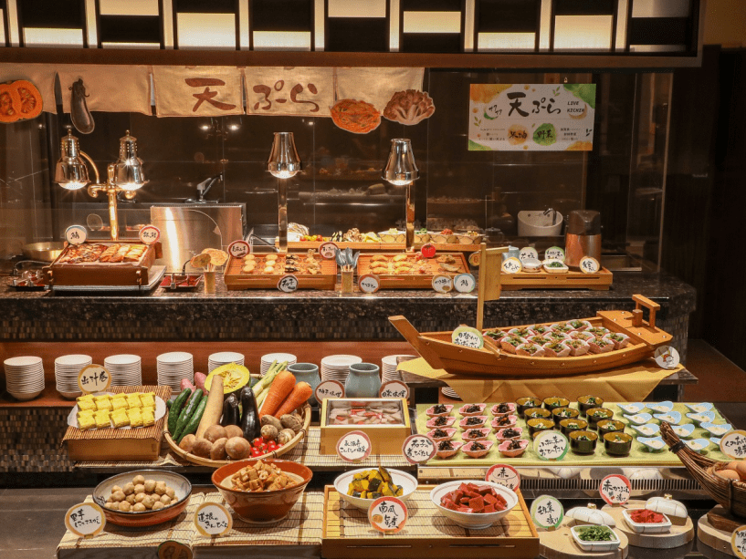新朝食バイキング