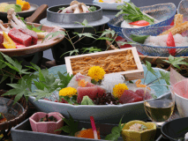 【幻の赤ウニ＆淡路島の鱧鍋付き！】島の粋をあつめた☆夏の特別会席プランDX