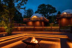 【BBQ食材持ち込みOK♪】本格サウナとBBQを堪能！贅沢グランピングプラン