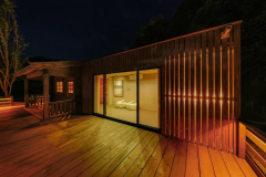 フォレストテラス【ひだまり】【さえずり】【こもれび】デッキ外観夜景