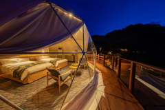 VIPスイート【あかつき】デッキ夜景外観