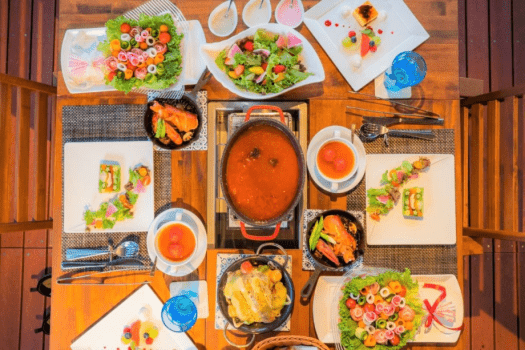 北海道産仔羊の洋風薬膳鍋コース(美しくなります！)