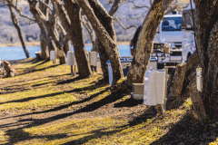 区画電源サイトの電源です。1000Wまでご利用可能です。