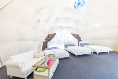 【エグゼクティブドーム】50㎡・1組限定・チェックアウト12:00・テントサウナ付き