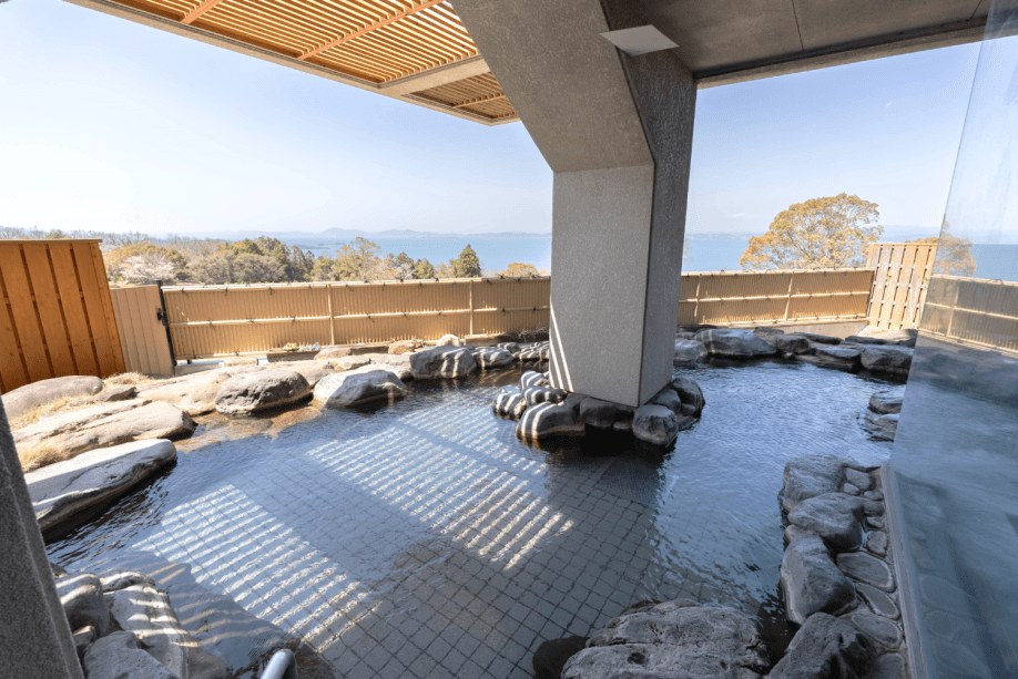 天空の露天風呂