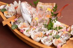 【夕食バイキング】旬魚のお造り