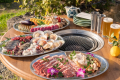 ●【夏！連泊プラン】1泊目はワイワイBBQ！2泊目は豪華バイキングで満腹旅♪