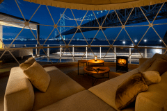 【素泊り】＜1日1組限定＞～さざ波に映えるライトアップされた大橋と星の瞬き。幻想的なプライベートグランピングステイ～日本初のルーフトップ・グランピング施設【漣】