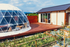 【四床房型】直徑7公尺圓頂帳篷