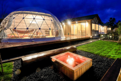 【雙床房型】直徑7公尺圓頂帳篷