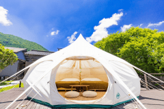 【2】ベルテント　ダブルベッド×2台