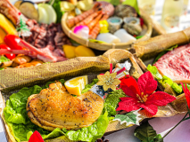 12月限定！クリスマスチキン付き！グランピングでクリスマスコースプラン☆