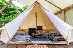 ラグジュアリー　カンガルースタイルテント　 ダブルテント【2ベット×2】