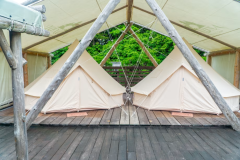 ラグジュアリー　カンガルースタイルテント　 ダブルテント【2ベット×2】