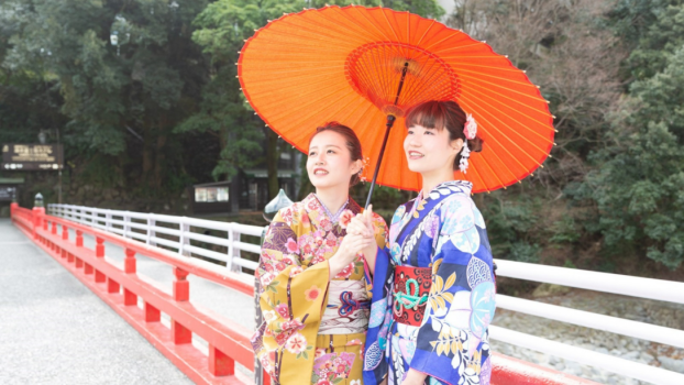 着物で箱根を歩いて忘れられない記念の旅に…【着物着付・レンタル｜さくら姫】