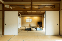 ～池泉亭～源泉かけ流し半露天岩風呂付き客室／角部屋