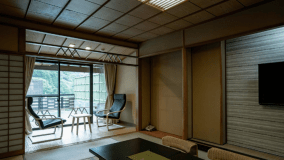 【宇治】自家源泉の展望露天風呂付／和室二間70㎡