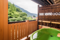 【紫苑】源泉かけ流し露天風呂付き客室／箱根の山河を望む角部屋