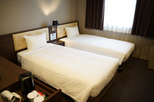 【禁煙】ツインルーム~高品質なベッドで心地よい眠りを~