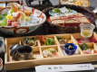 季節の会席をお部屋にて